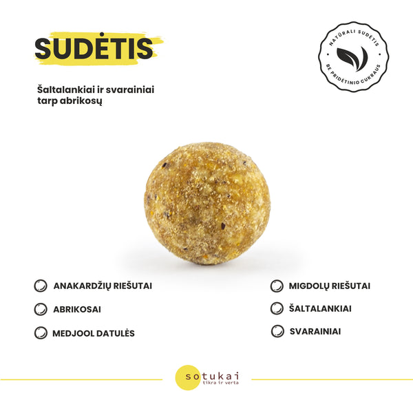 sotukai - augalinis užkandis, sveikatai palankus desertas iš supermaisto