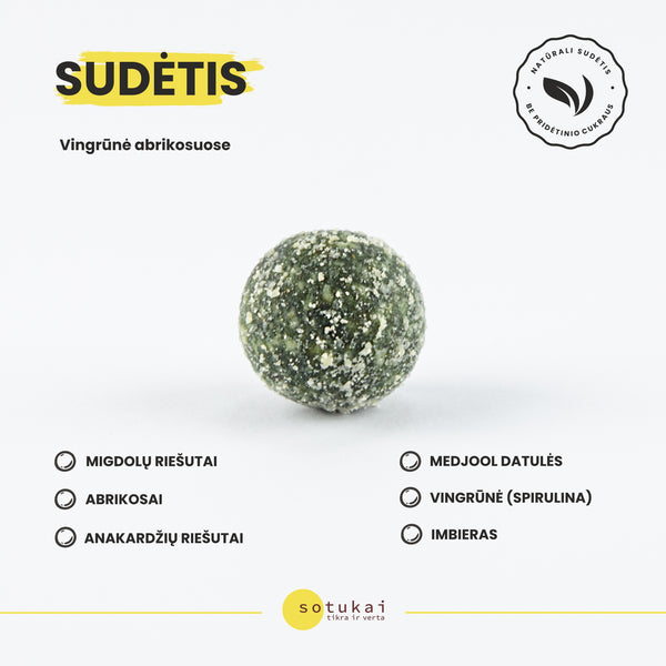 sotukai - augalinis užkandis, sveikatai palankus desertas iš supermaisto